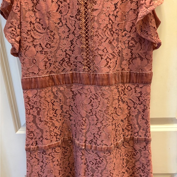 By Together Dress with overlay; medium; mauve in color - Picture 6 of 12
